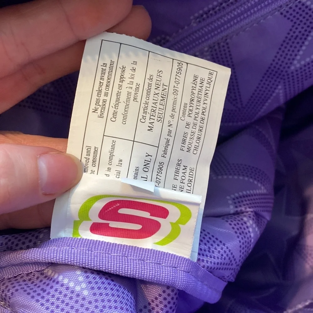 Skechers 2009 Large Star School Book Bag NWOT